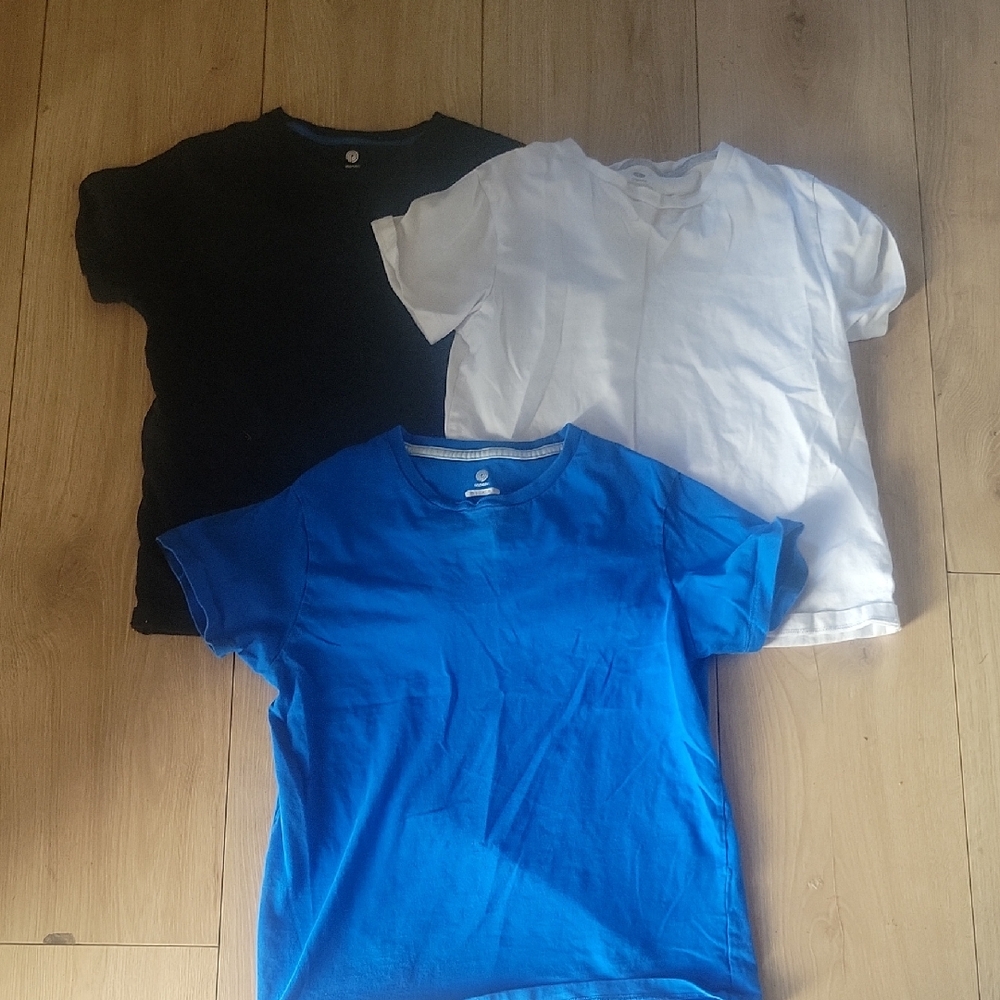 Kids' Black, White, and Blue T-Shirt Set